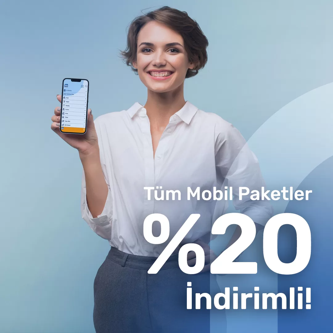 Tüm Mobil Paketlerde Kampanya